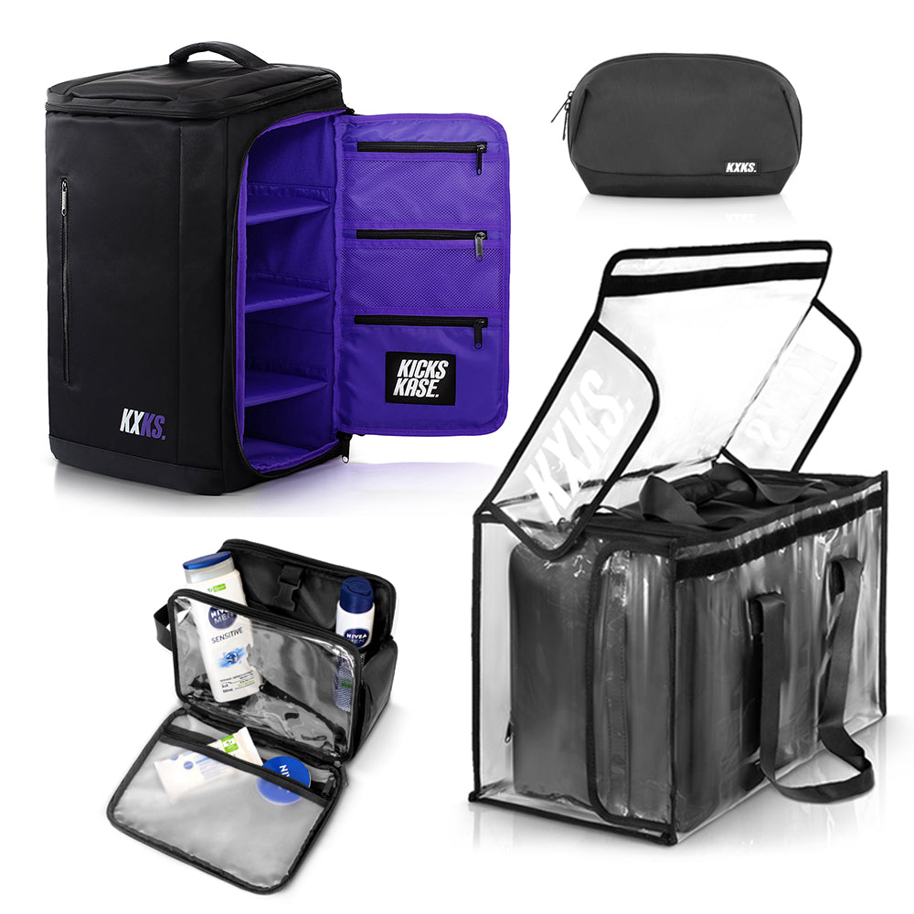 Originals Backpack + Rain Cover + Tech Pouch + Toiletry Bag Bundle