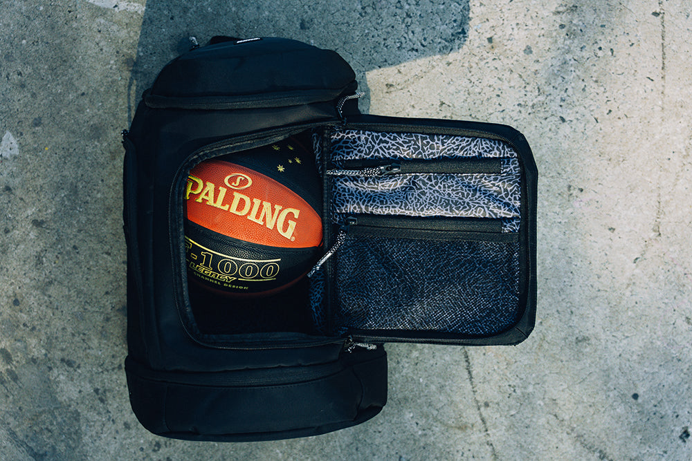Game Day Backpack (Black/Grey Elephant)