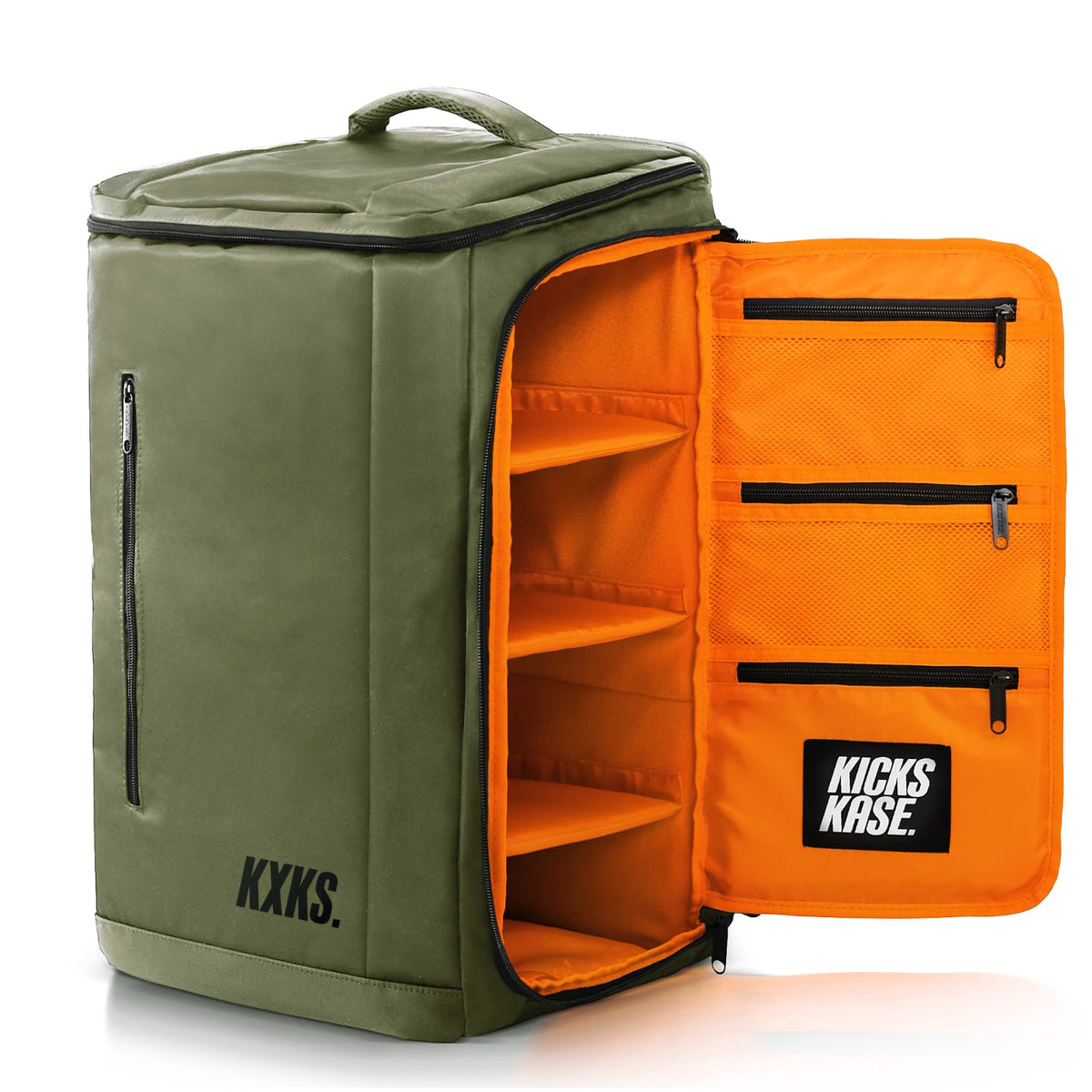[Clearance] Sneaker Backpack (Combat Green/Orange)
