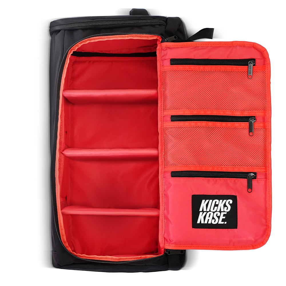 Sneaker Backpack (Black/Red)