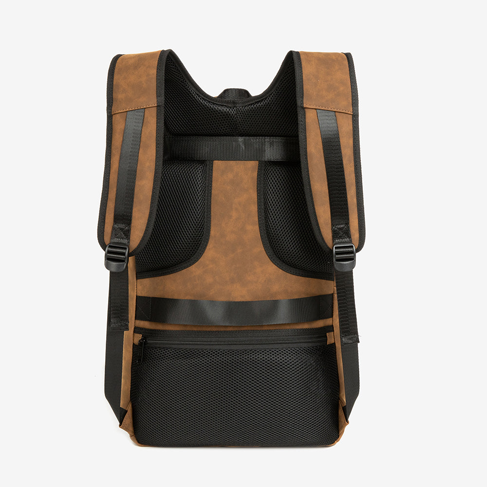 Suede Kicks Kase Backpack (Mocha Brown/Black)