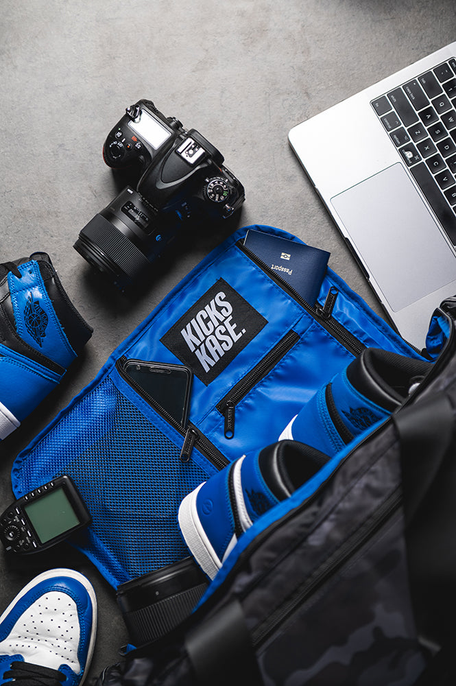 Camo Duffle (Black/Blue)